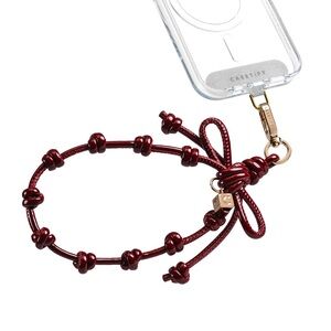 Casetify Bow Charm Wristlet